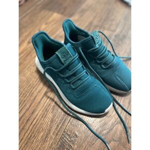 Adidas Tubular Shadow Women Teal Running Lifestyle Sneakers Shoes Size 4